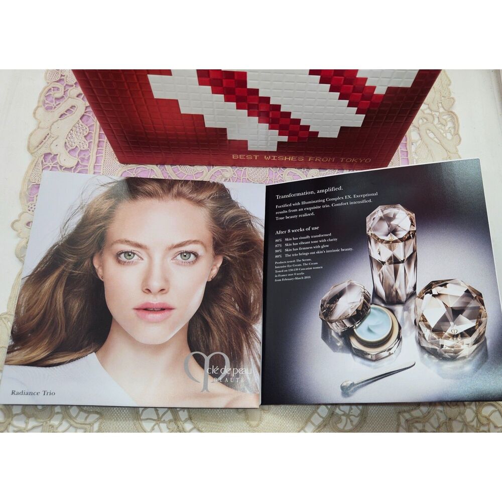 2X Cle De Peau Radiance Trio Sample Card 5 Samples/Card New